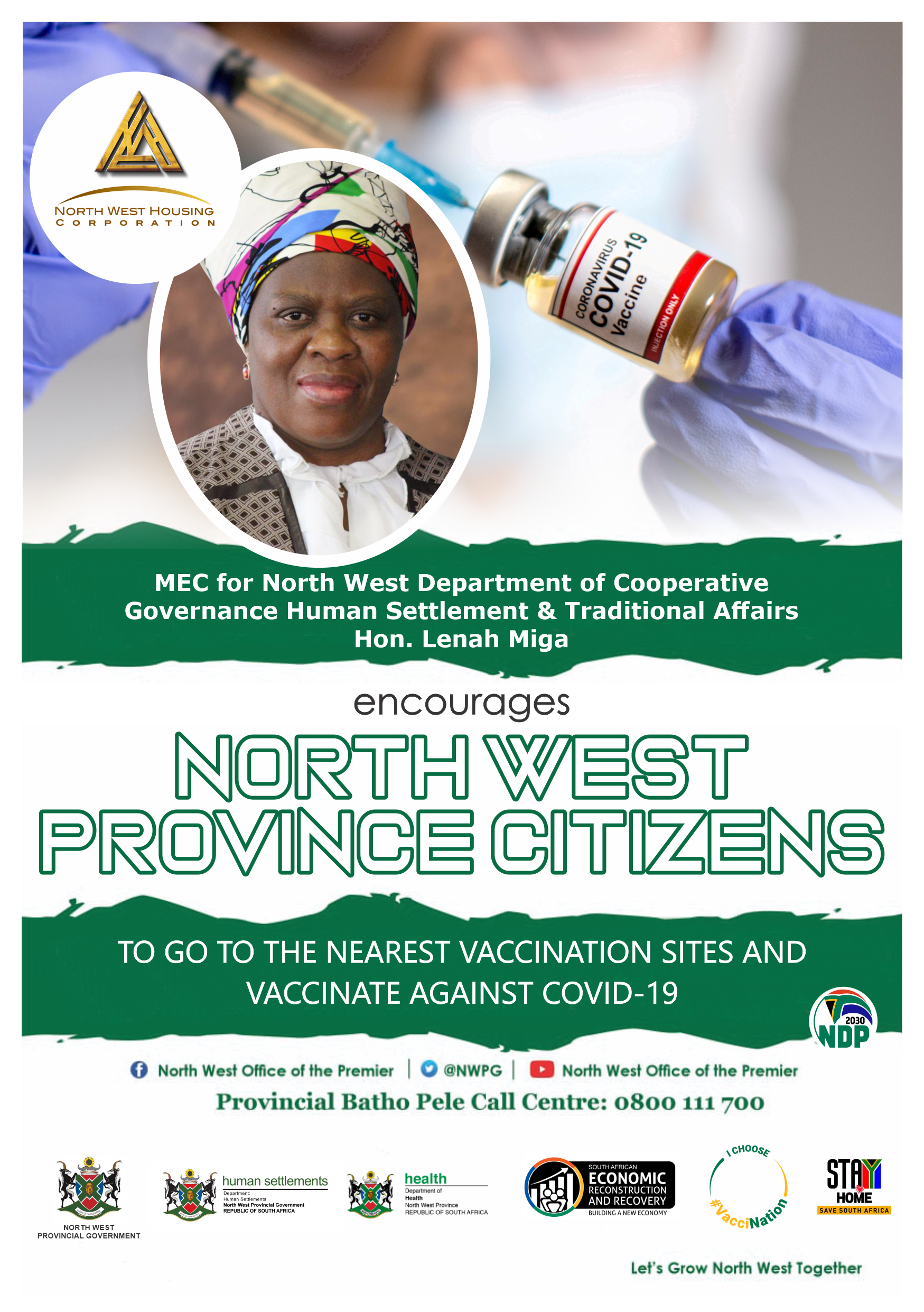 Let us all take the vaccine to save lives 